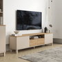 Hanah Home Mood - MD1-CS Soporte para TV Arena y Roble